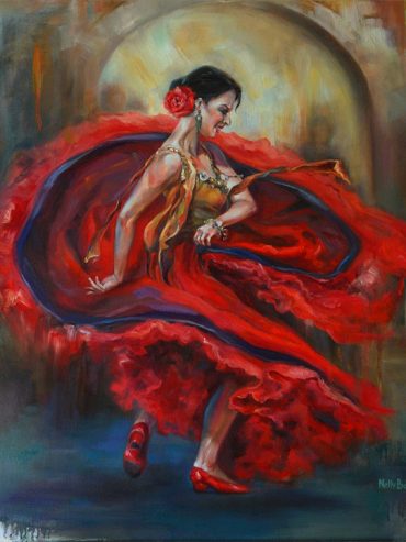 Flamenco dancer