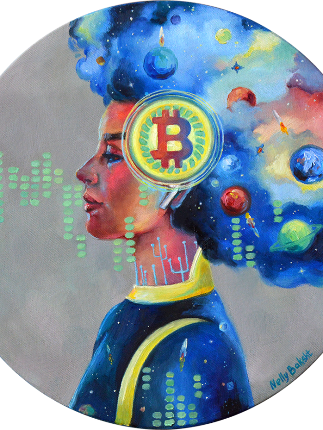 Details about   "BIT COIN ¥€$" Signed 1/7 Limited Edition Giclee Pigment Print 2017 Cryptoart f 