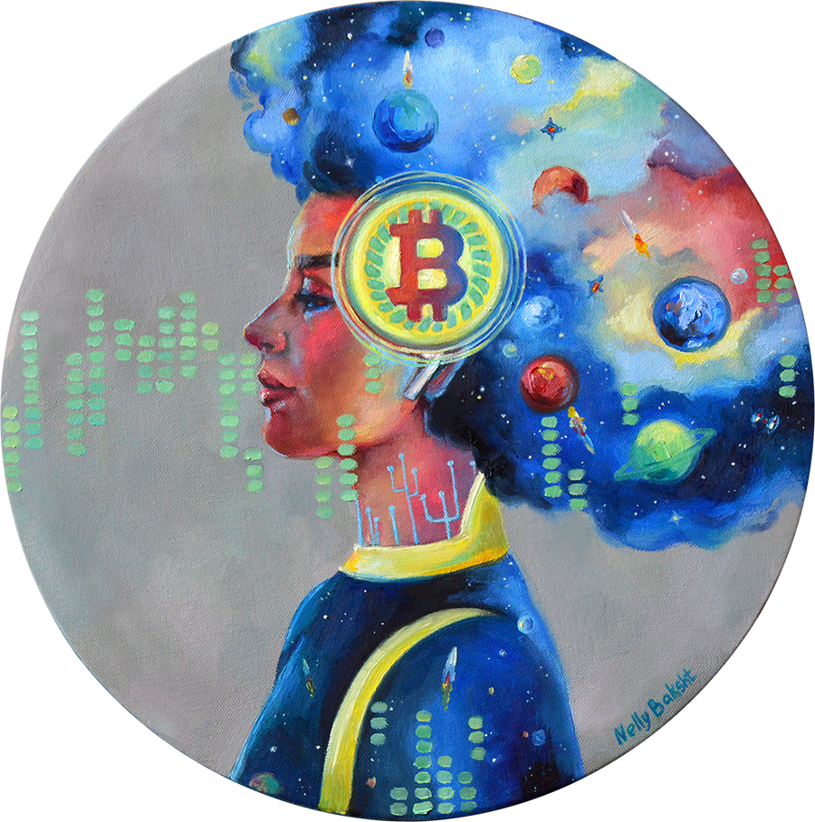 Vi₿es - Fine Crypto Art Gallery by Nelly Baksht – Original and limited  edition prints